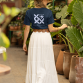 Sparking Change | T-shirt | M | Blue | Back design