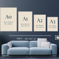 Art size chart