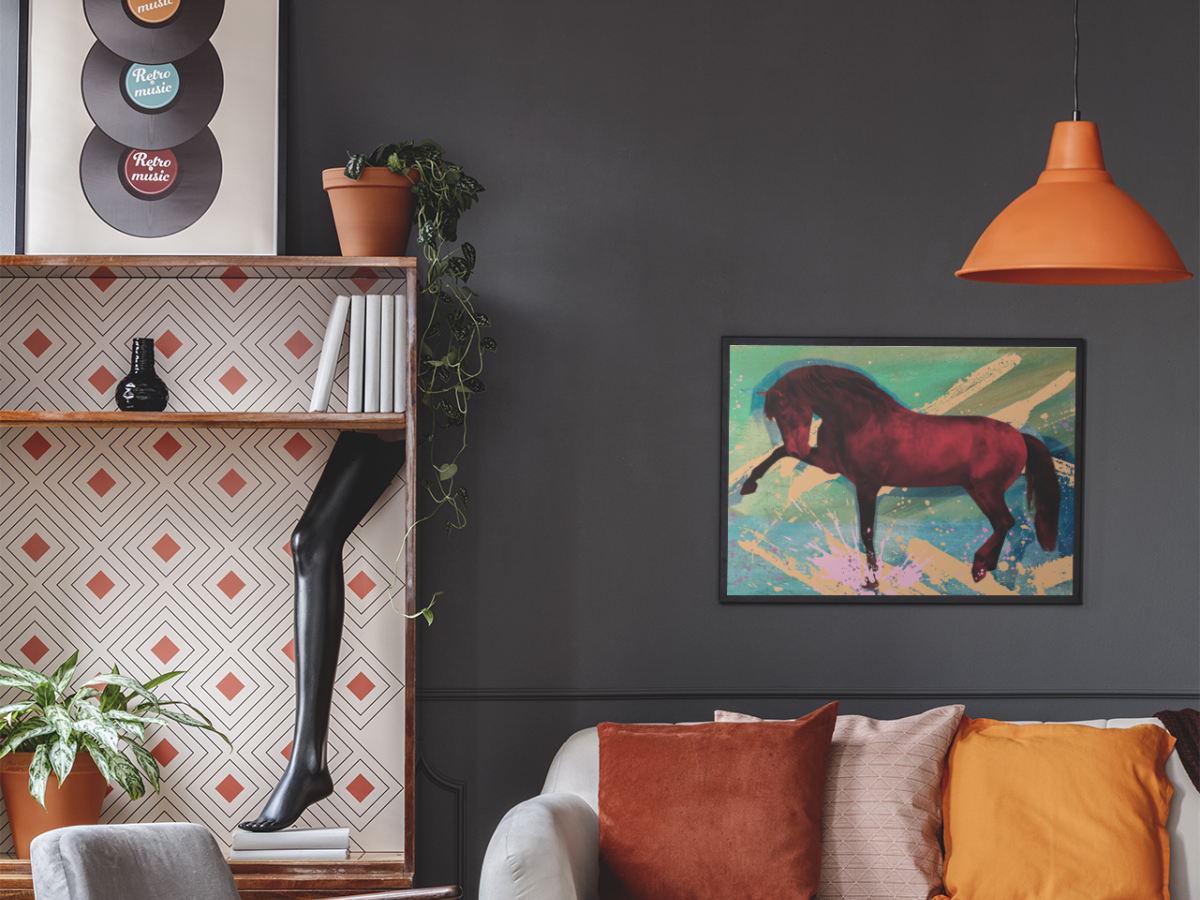 Pulse of Heritage - Lusitano Artwork