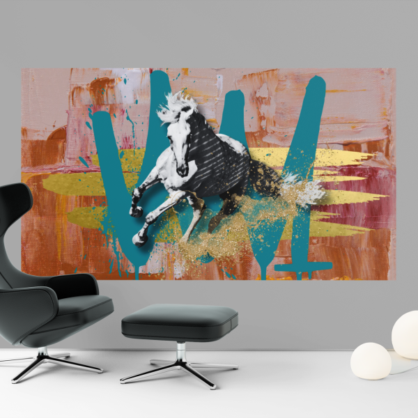 Crossing generations - Lusitano Artwork