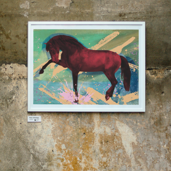Pulse of Heritage - Lusitano Artwork